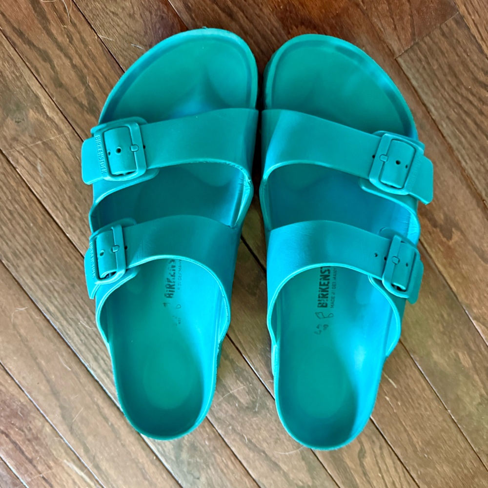 Birkenstock Turquoise Double Strap Sandals